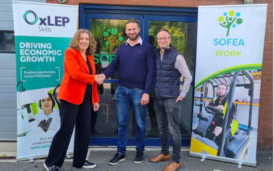 SOFEA Didcot and Aspire Oxfordshire join forces to launch ‘No Limits’ Programme supporting ambitious new OxLEP Skills Social Contract Programme