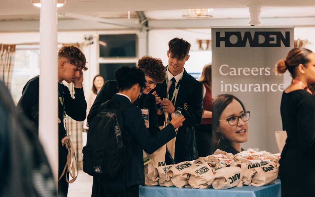 Howden Insurance at careers fair